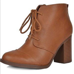 Chicago Chunky Heel Ankle Booties